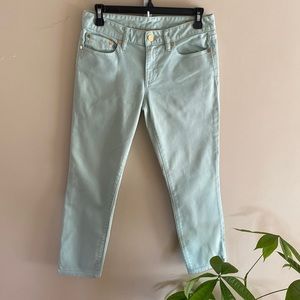 Tory Burch Light Blue Ankle & Cropped Jeans